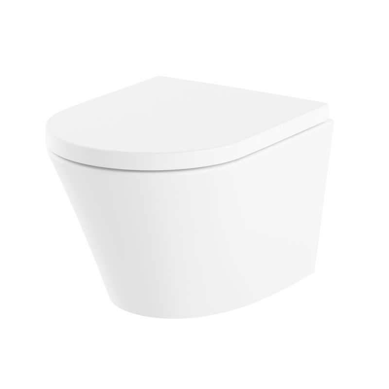 Подвесной унитаз Lavinia Boho Biore Compacto Rimless 330402CR крышка Soft-close