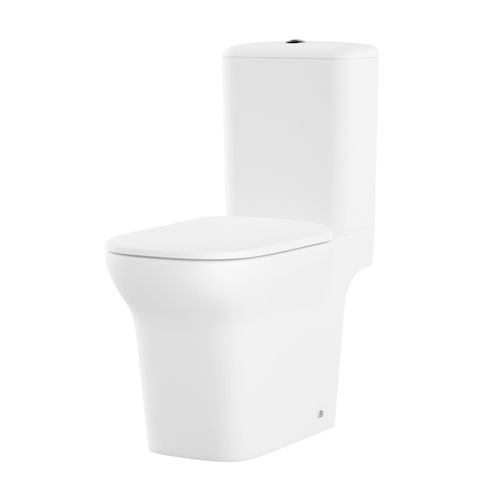 Напольный унитаз Lavinia Boho Bristol Rimless 3305001R со сливной арматурой Geberit (крышка Soft-close)