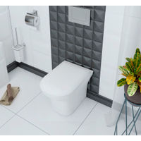 Приставной унитаз Lavinia Boho Bristol 33050030 крышка Soft-close — 9