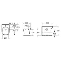 Биде Lavinia Boho Bristol 33050050 — 2
