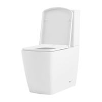 Напольный унитаз Lavinia Boho Aveo Rimless 3306010R со сливной арматурой Geberit (крышка Soft-close) — 2