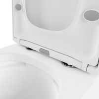 Напольный унитаз Lavinia Boho Aveo Rimless 330601CR со сливной арматурой Geberit (крышка Soft-close) — 5