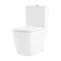 Напольный унитаз Lavinia Boho Aveo Rimless 330601CR со сливной арматурой Geberit (крышка Soft-close) — 1