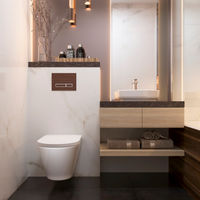 Подвесной унитаз Lavinia Boho Elegant Rimless 3308001R крышка Soft-close — 10