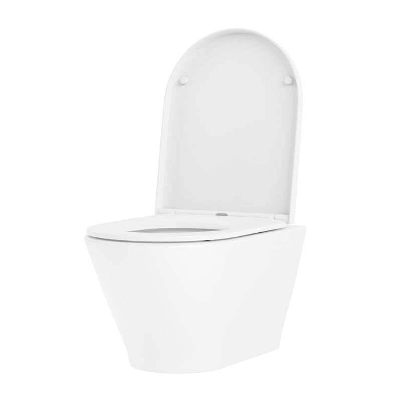 Подвесной унитаз Lavinia Boho Elegant Rimless 3308001R крышка Soft-close