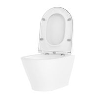 Подвесной унитаз Lavinia Boho Elegant Rimless 3308001R крышка Soft-close — 3