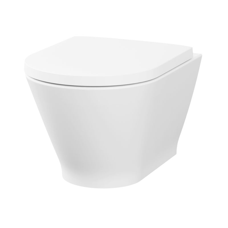 Подвесной унитаз Lavinia Boho Elegant Rimless 3308001R крышка Soft-close