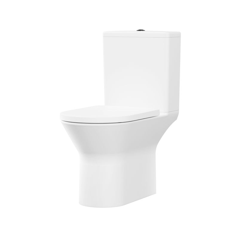 Напольный унитаз Lavinia Boho Elegant Rimless 3308002R со сливной арматурой Geberit (крышка Soft-close)