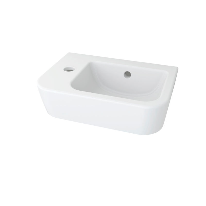 Раковина Lavinia Boho One 33310001L 37×24,5 (крепления, хромированное кольцо на перелив)