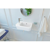 Раковина Lavinia Boho One 33310001L 37×24,5 (крепления, хромированное кольцо на перелив) — 2