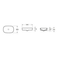 Раковина Lavinia Boho Bathroom Sink Slim 33311003 54×36 см — 5