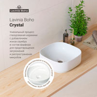 Раковина Lavinia Boho Bathroom Sink Slim 33311006 40×40 см — 4