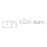 Раковина Lavinia Boho Bathroom Sink Slim 33311008 60×43 см — 5