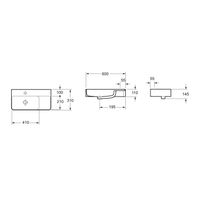 Раковина Lavinia Boho Bathroom Sink Slim 33311011 60×31 см — 5