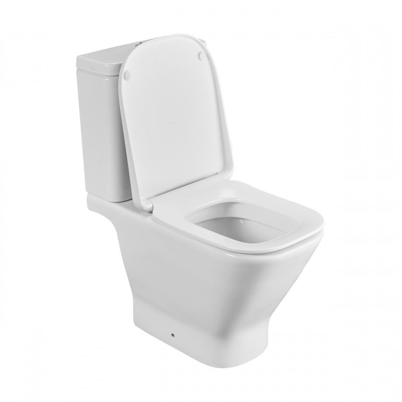 Напольный унитаз Roca The Gap 342477000+34147000Y+ZRU9307682 с пневмокрышкой