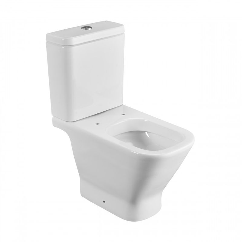 Напольный унитаз Roca The Gap 342477000+34147000Y+ZRU9307682 с пневмокрышкой