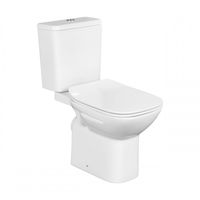 Напольный унитаз Roca Debba 34299700Y+34199100Y+ZRU9308361 с пневмокрышкой Slim — 1