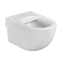 Подвесной унитаз Roca Meridian Compacto Rimless 346244000 + 8012B2002 с пневмокрышкой Slim — 3