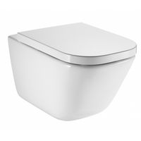 Подвесной унитаз Roca The Gap Clean Rim 34647L000+801472001 с пневмокрышкой Slim — 1