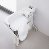 Подвесной унитаз Roca The Gap Clean Rim 34647L000+80147200B с пневмокрышкой — 9