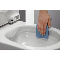 Подвесной унитаз Roca The Gap Clean Rim 34647L000+80147200B с пневмокрышкой — 8