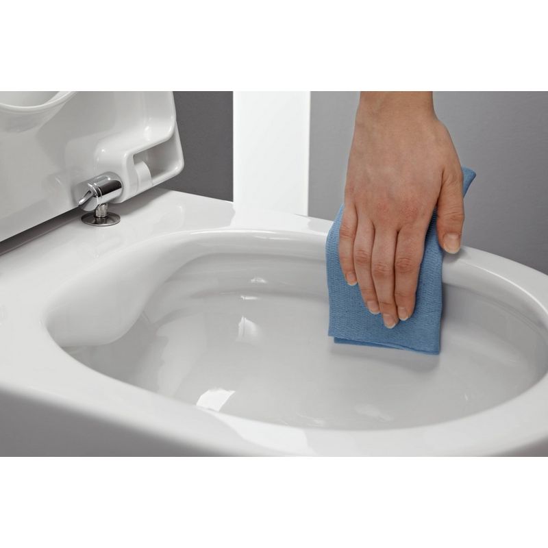 Подвесной унитаз Roca The Gap Clean Rim 34647L000+80147200B с пневмокрышкой