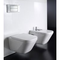 Подвесной унитаз Roca The Gap Clean Rim 34647L000+80147200B с пневмокрышкой — 7