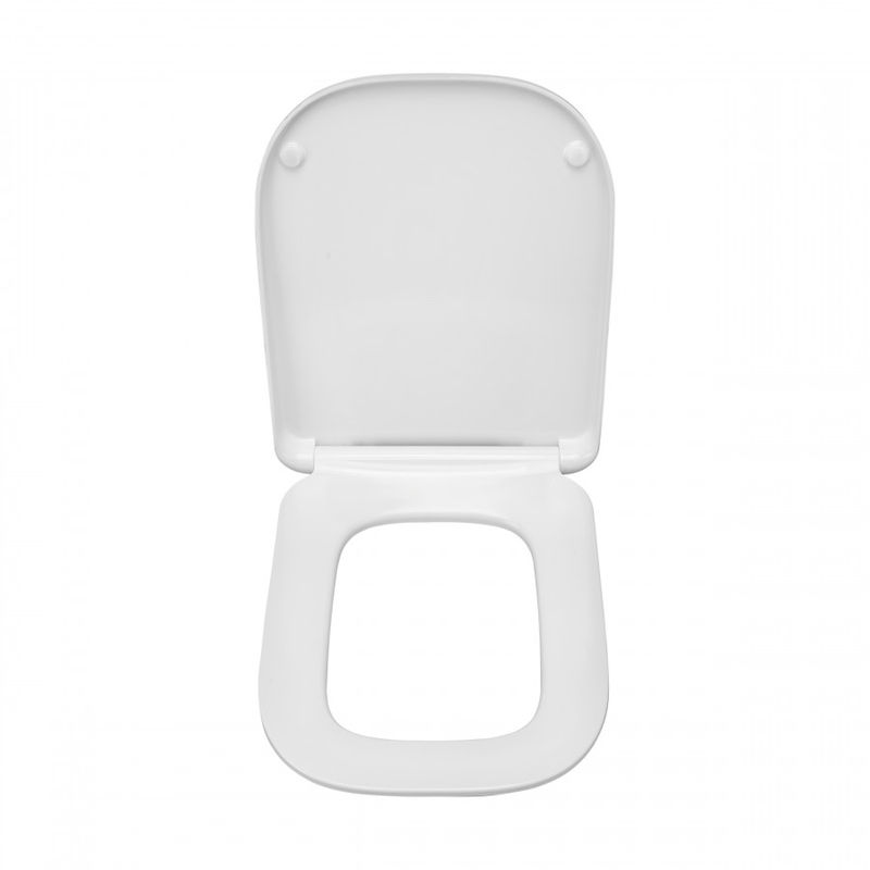 Подвесной унитаз Roca The Gap Clean Rim 34647L000+ZRU9307682 с пневмокрышкой Slim