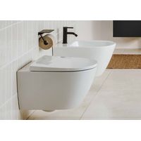 Подвесной унитаз Roca Ona Rimless 346687000+801E12001 с пневмокрышкой Supralit — 6