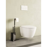 Подвесной унитаз Roca Ona Rimless 346687000+ZRU9310293 с пневмокрышкой дюропласт — 6