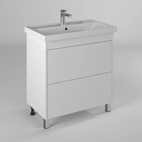 Тумба с раковиной BRIZ Риччи 80 + Фостер / 360 03-08080-06 00 БЕЛ