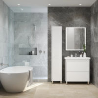 Тумба с раковиной BRIZ Риччи 80 + Фостер / 360 03-08080-06 00 БЕЛ — 5