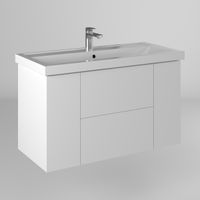 Тумба с раковиной BRIZ Риччи 100 + Фостер 360 03-20100-06 00 БЕЛ — 1