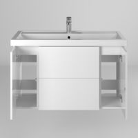 Тумба с раковиной BRIZ Риччи 100 + Фостер 360 03-20100-06 00 БЕЛ — 3