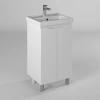 Тумба с раковиной BRIZ Мальта 50 + Фостер / 365 03-02050-06 00 БЕЛ — 1