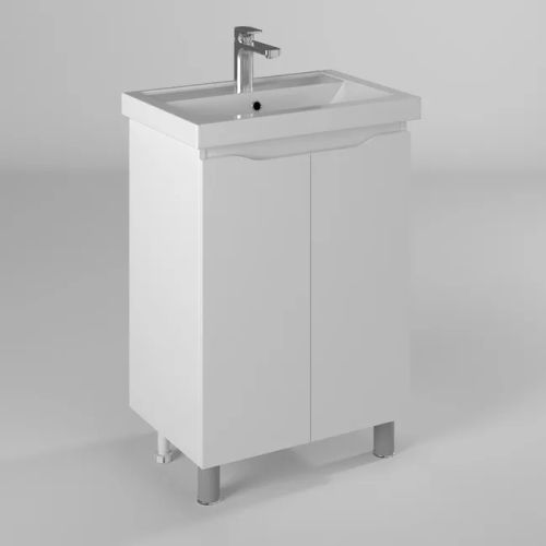 Тумба с раковиной BRIZ Мальта 60 + Фостер / 365 03-02060-06 00 БЕЛ