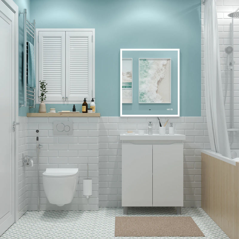 Тумба с раковиной BRIZ Мальта 70 + Фостер / 365 03-02070-06 00 БЕЛ