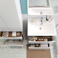 Тумба с раковиной BRIZ Мальта 70 2 ящ. + Фостер / 365 03-08070-06 00 БЕЛ — 6