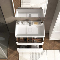 Тумба с раковиной BRIZ Мастер 65 + Вилис / 367 03-08065-17 00 БЕЛ — 4