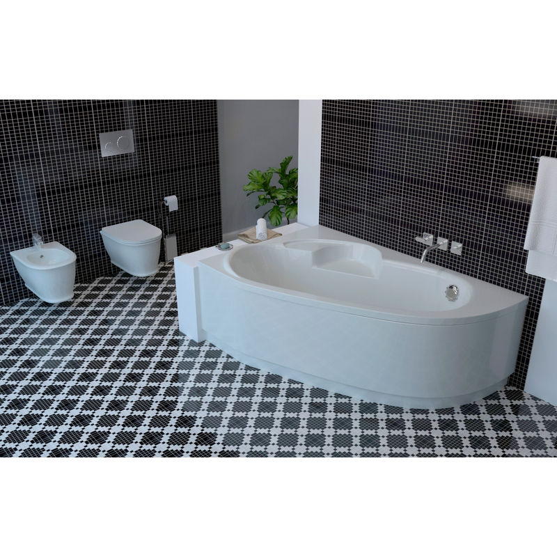 Акриловая ванна Lavinia Boho Bell Pro 3702150R / 150×100 см (правая)