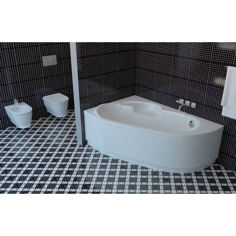 Акриловая ванна Lavinia Boho Bell Pro 3702160R / 160×105 см (правая)