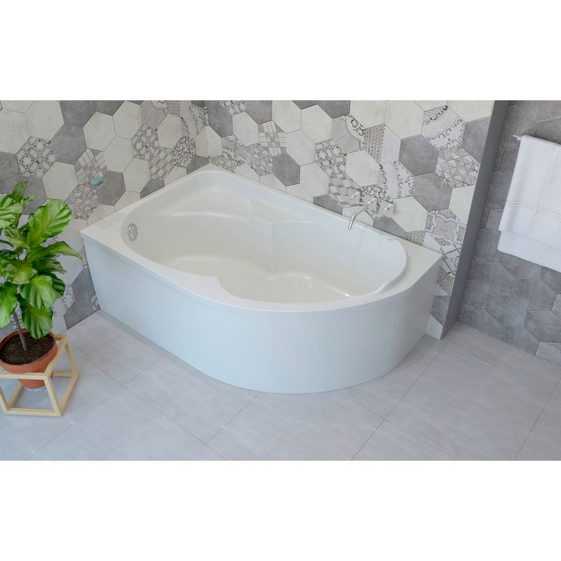 Акриловая ванна Lavinia Boho Grance Hill 3703170L / 170×105 см (левая)