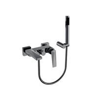 Смеситель для ванны BOHEME Venturo с душ.гарнитуром Shine Gun Metall — 1