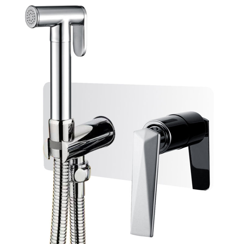 Встраиваемый гигиенический душ BOHEME Venturo 377 хром