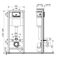 Инсталляции для унитаза Lavinia Boho RelFix 38010010 — 2