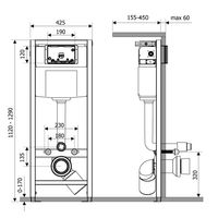 Инсталляции для унитаза Lavinia Boho RelFix 38010020 — 2