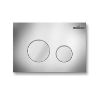 Кнопка смыва Lavinia Boho RelFix 3805002C хром с антибактериальным покрытием SanitiZed — 1