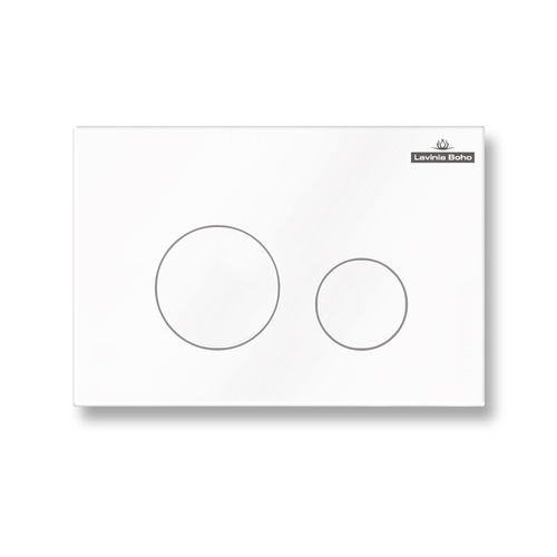 Кнопка смыва Lavinia Boho RelFix 3805002W белый с антибактериальным покрытием SanitiZed