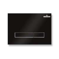 Кнопка смыва Lavinia Boho RelFix 3805003B черный с хром кромкой — 1