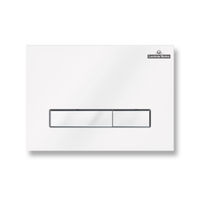 Кнопка смыва Lavinia Boho RelFix 3805003W белый с хром кромкой — 1